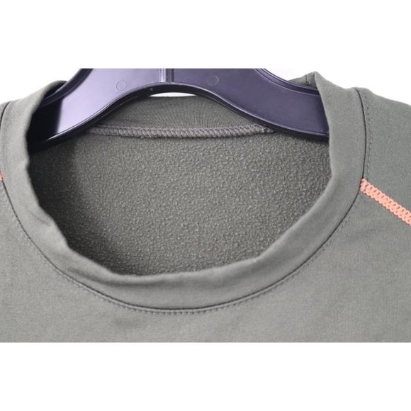 Tesla Shirt Men’s S/M Long Sleeve Compression Crew‎ Neck Training Green - Picture 3 of 12